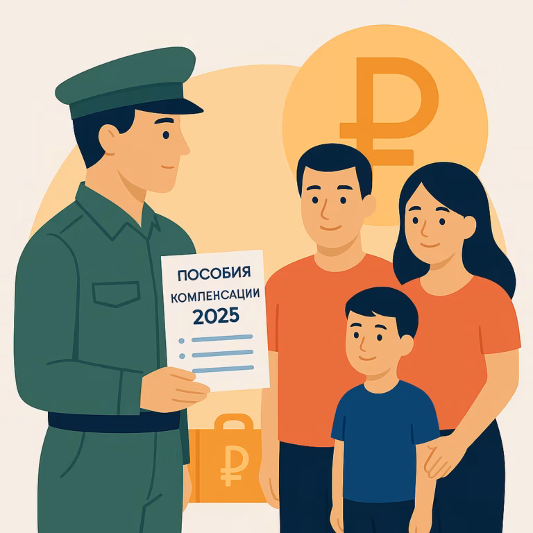 Пособия и компенсации раненым и семьям погибших военнослужащих в 2025 году