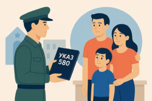 Увольнение по Указу №580